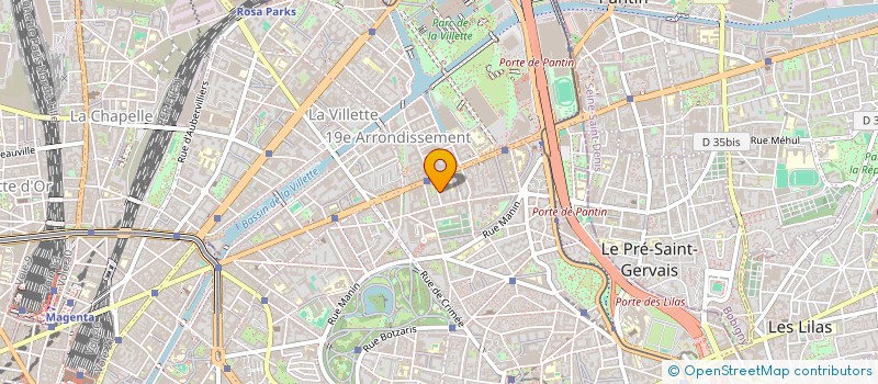 localisation de l'entreprise MADAME KAMILIA HATTAB  PARIS