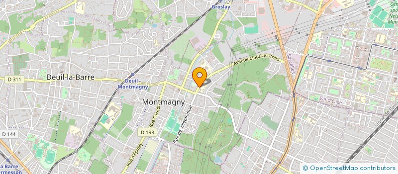 localisation de l'entreprise MADAME KAMILIA MESSAOUDI  MONTMAGNY