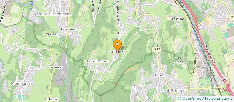 localisation de l'entreprise MADAME KAMILLA MUSADJANOVA  BARBERAZ