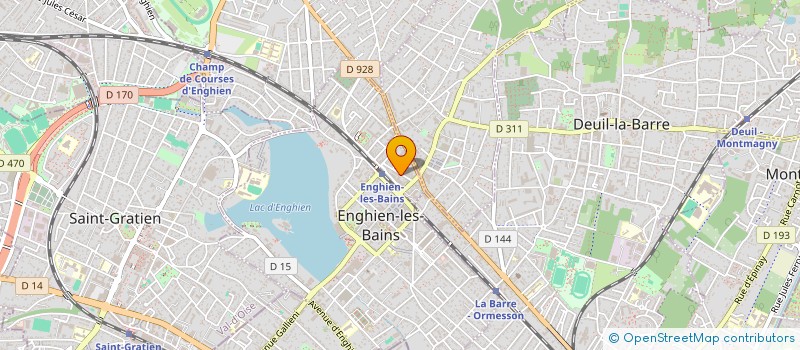 localisation de l'entreprise MADAME KAMILLA REIS DOS SANTOS ZAKALUK  ENGHIEN-LES-BAINS