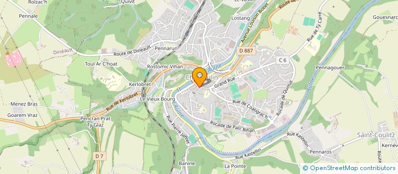 localisation de l'entreprise MADAME KAMISSA TIMITE  CHATEAULIN