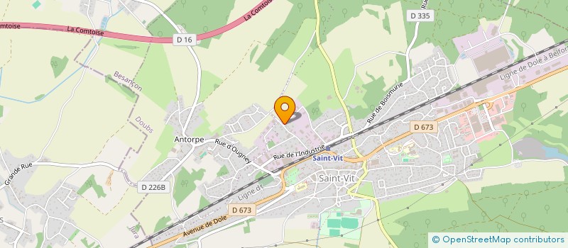 localisation de l'entreprise MADAME KAMISSA TRAORE  SAINT-VIT