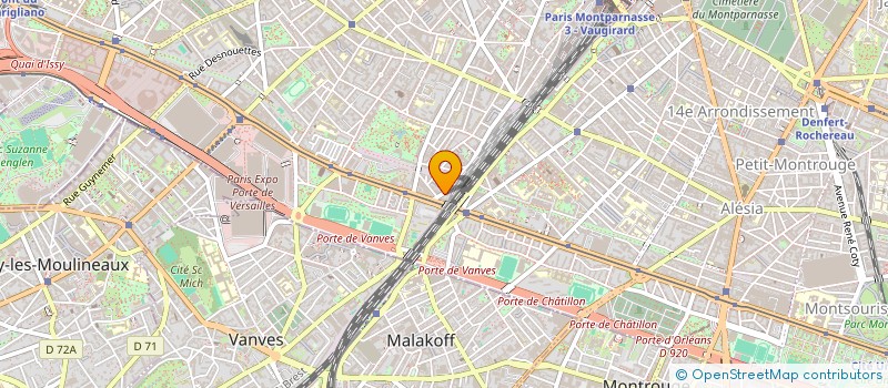 localisation de l'entreprise MADAME KAMLE EPHOEVI-GA  PARIS