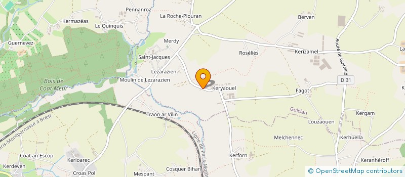 localisation de l'entreprise MADAME KAMONROT SENGHKHUNTHONG  GUICLAN