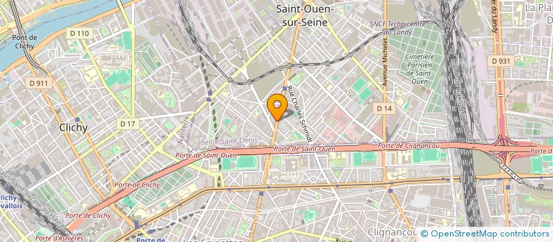 localisation de l'entreprise MADAME KAMOUNA SEBAG à SAINT-OUEN-SUR-SEINE