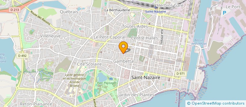 localisation de l'entreprise MADAME KANAMI MAEKAWA à SAINT-NAZAIRE