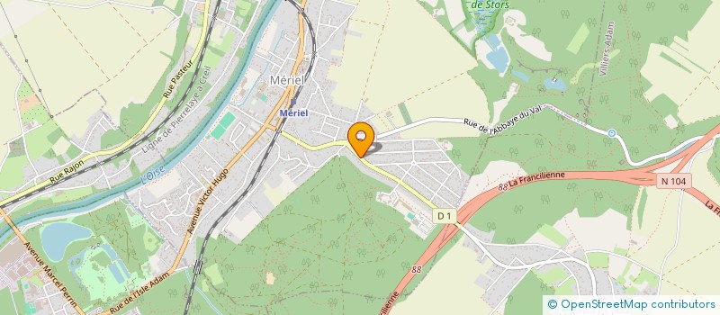 localisation de l'entreprise MADAME KANCHANA BOONYOO  MERIEL