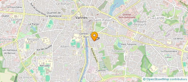 localisation de l'entreprise MADAME KANCHANAT WATCHARAPROMPORN à VANNES