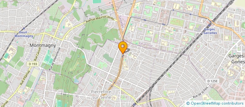 localisation de l'entreprise MADAME KANDIA SIDIME  PIERREFITTE-SUR-SEINE