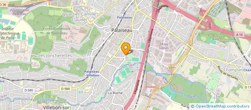 localisation de l'entreprise MADAME KANDJA TOURE  PALAISEAU