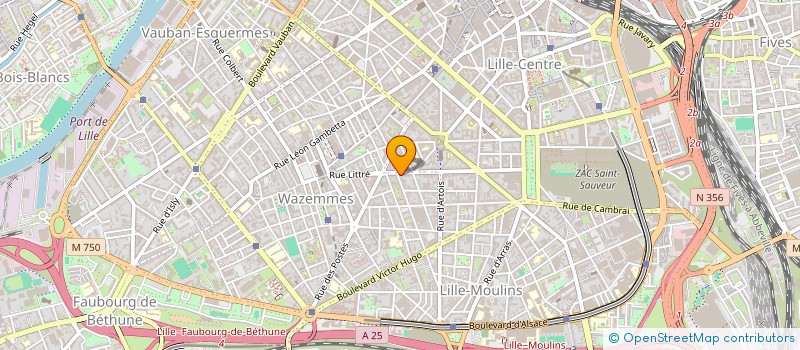 localisation de l'entreprise MADAME KANDJI TRAORE à LILLE