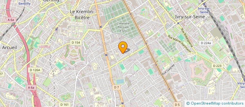 localisation de l'entreprise MADAME KANGRONG HE  VILLEJUIF