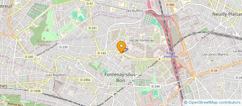 localisation de l'entreprise MADAME KANI KEITA à FONTENAY-SOUS-BOIS