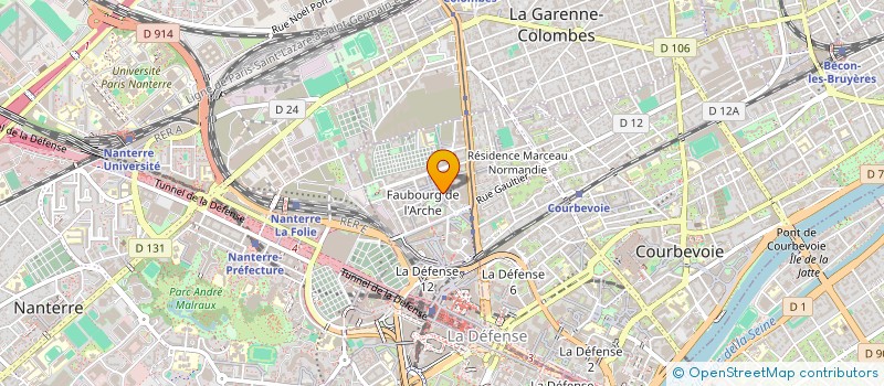 localisation de l'entreprise MADAME KANIKA TANDON  COURBEVOIE