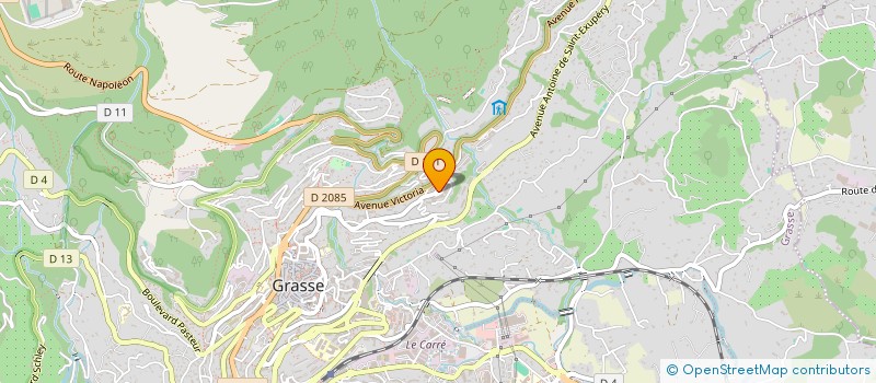 localisation de l'entreprise MADAME KANITSON INSARAY  GRASSE