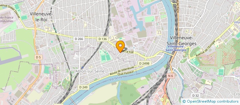 localisation de l'entreprise MADAME KANJANA WONGJAMPA  VILLENEUVE-LE-ROI