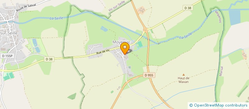 localisation de l'entreprise MADAME KANJANAPORN KHOTCHOMPOO  MOYENVIC