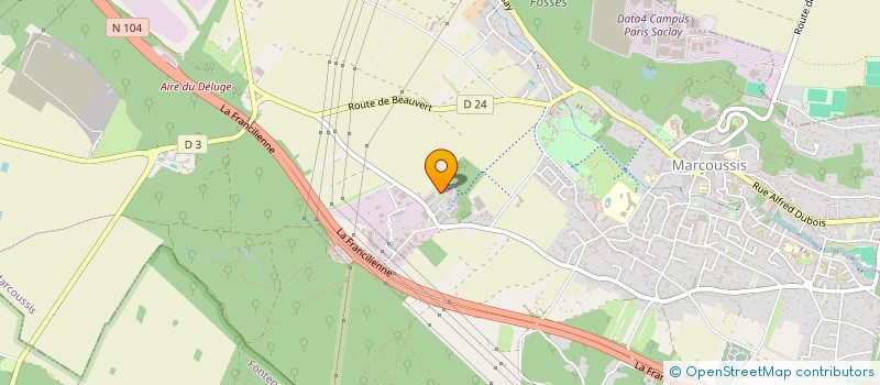 localisation de l'entreprise MADAME KANLAYA PHADMAI  MARCOUSSIS