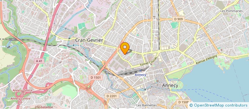 localisation de l'entreprise MADAME KANNISA MORJIT à ANNECY