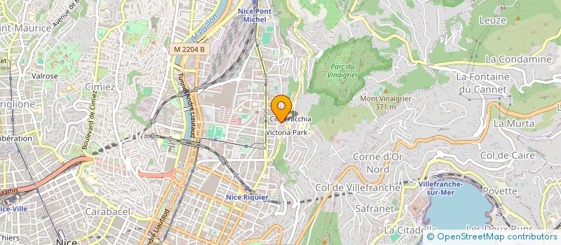 localisation de l'entreprise MADAME KANOKPHAN CHOOSRI  NICE