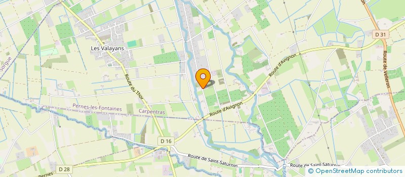 localisation de l'entreprise MADAME KANTE ASSA  PERNES-LES-FONTAINES