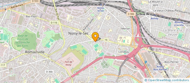 localisation de l'entreprise MADAME KANY SACKO à NOISY-LE-SEC