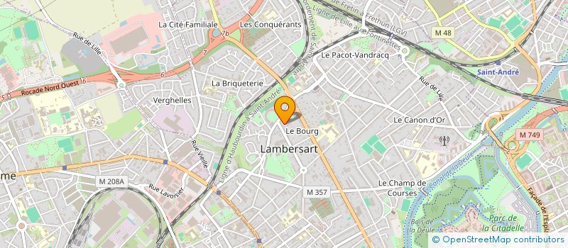 localisation de l'entreprise MADAME KANY TRAORE à LAMBERSART