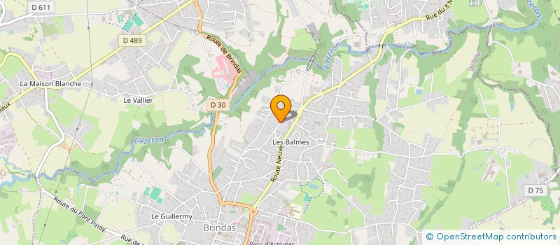 localisation de l'entreprise MADAME KANZA DJAHEL  BRINDAS