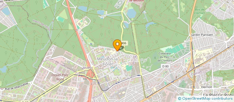 localisation de l'entreprise MADAME KAOIKEB HENID  MEUDON