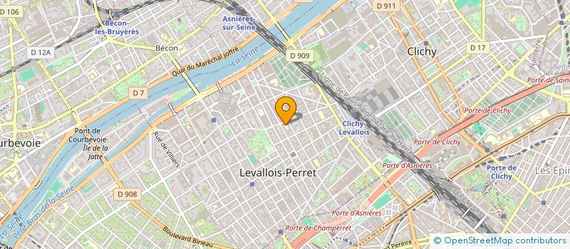 localisation de l'entreprise MADAME KAORI NISHIMURA à LEVALLOIS-PERRET