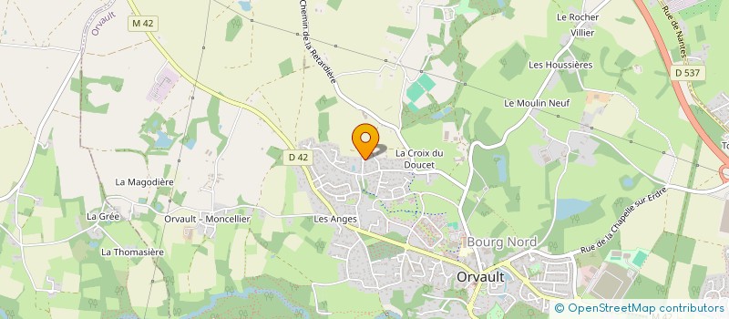 localisation de l'entreprise MADAME KAORI ONO à ORVAULT