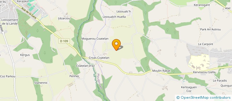 localisation de l'entreprise MADAME KAORI SAKUMA  PLOUGONVEN