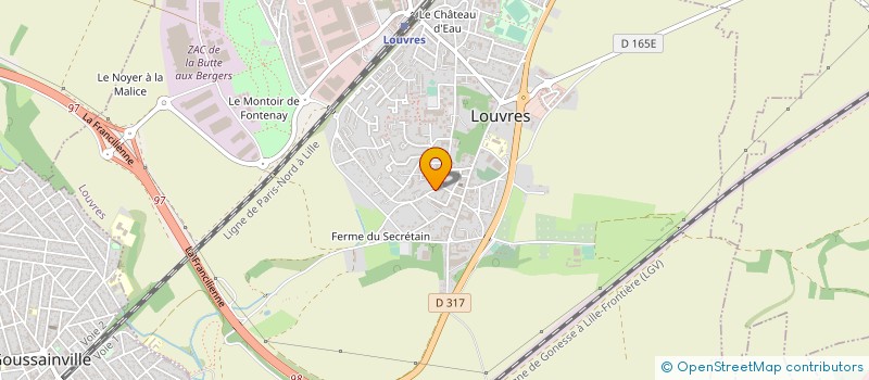 localisation de l'entreprise MADAME KAORI YAMAHO  LOUVRES