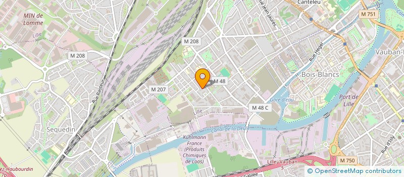 localisation de l'entreprise MADAME KAOUTAR DOUICHI à LILLE