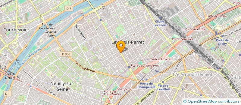 localisation de l'entreprise MADAME KAOUTAR ED-DELYMY à LEVALLOIS-PERRET