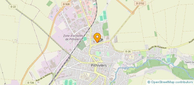 localisation de l'entreprise MADAME KAOUTAR EL KHLOUFI à PITHIVIERS