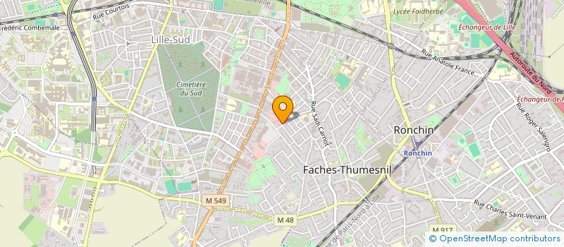 localisation de l'entreprise MADAME KAOUTAR EL MOUTAOUAKIL à LILLE