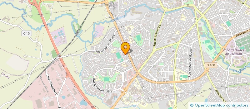 localisation de l'entreprise MADAME KAOUTAR KOUIKA à CHOLET