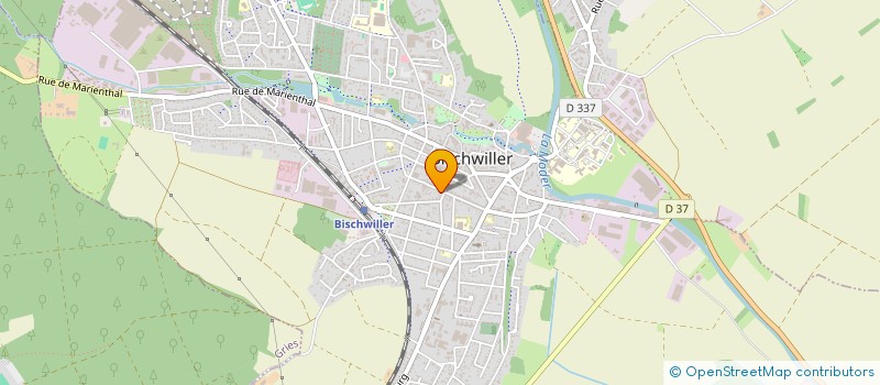 localisation de l'entreprise MADAME KAOUTAR NIFA  BISCHWILLER