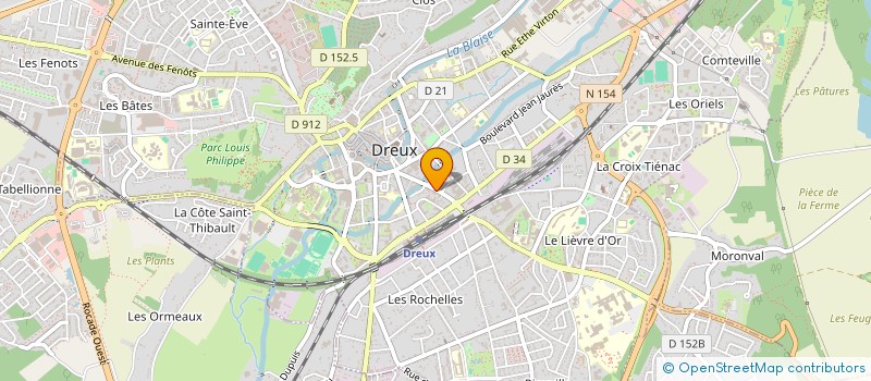localisation de l'entreprise MADAME KAOUTHAR GHAZALI à DREUX