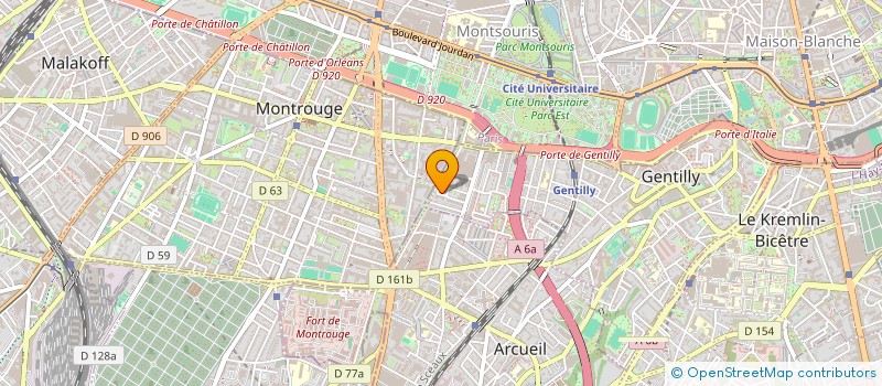 localisation de l'entreprise MADAME KAOUTHER BEN AMARA à GENTILLY