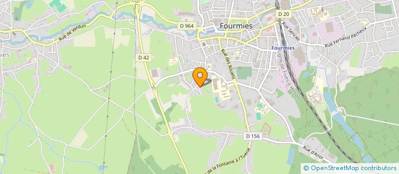 localisation de l'entreprise MADAME KAOUTHER ZOUAOUI  FOURMIES