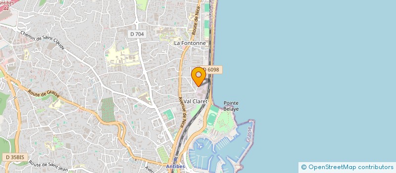 localisation de l'entreprise MADAME KARA BROWNE  ANTIBES