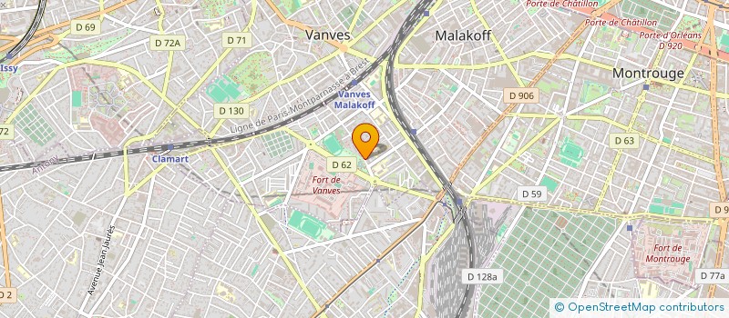 localisation de l'entreprise MADAME KARA MCALLAN  MALAKOFF