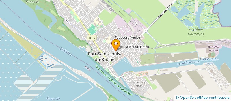 localisation de l'entreprise MADAME KARA SONIA  PORT-SAINT-LOUIS-DU-RHONE