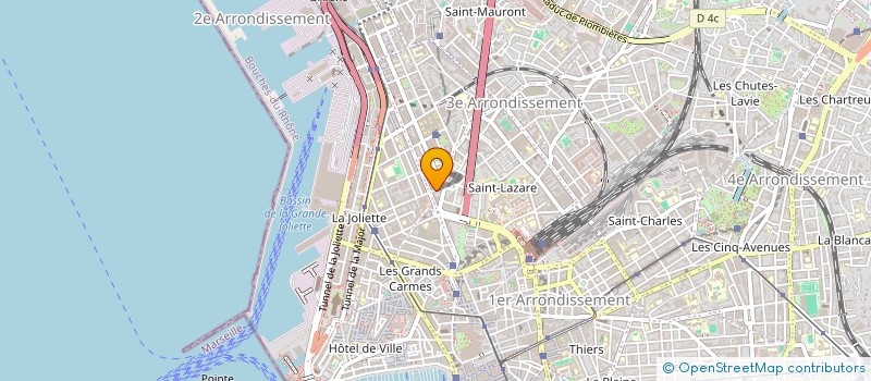 localisation de l'entreprise MADAME KARAM KECHROUD à MARSEILLE