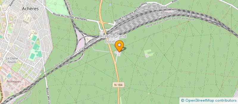 localisation de l'entreprise MADAME KARAMASSE LEDOUX  SAINT-GERMAIN-EN-LAYE