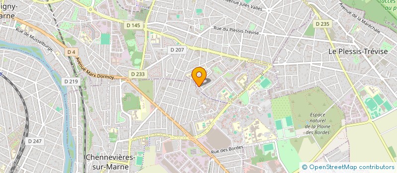 localisation de l'entreprise MADAME KARAOUI LEILA à CHAMPIGNY-SUR-MARNE