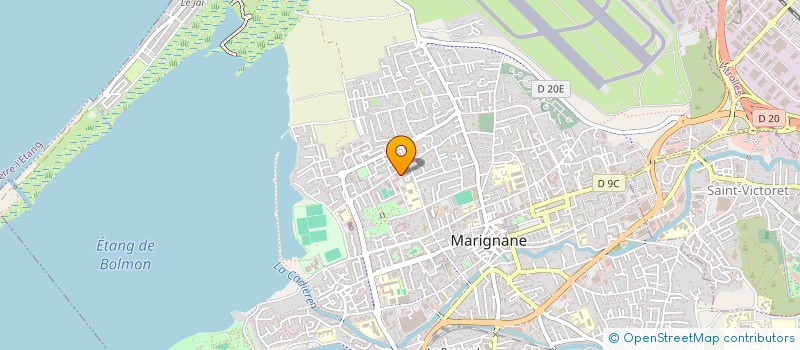 localisation de l'entreprise MADAME KAREEN CALOIN à MARIGNANE