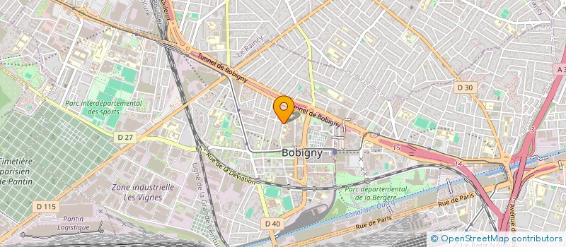 localisation de l'entreprise MADAME KAREEN FEUILLOY à BOBIGNY